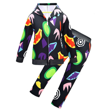 Stranger Things 3 Cosplay Eleven Sudadera con Capucha Conjunto para Niños